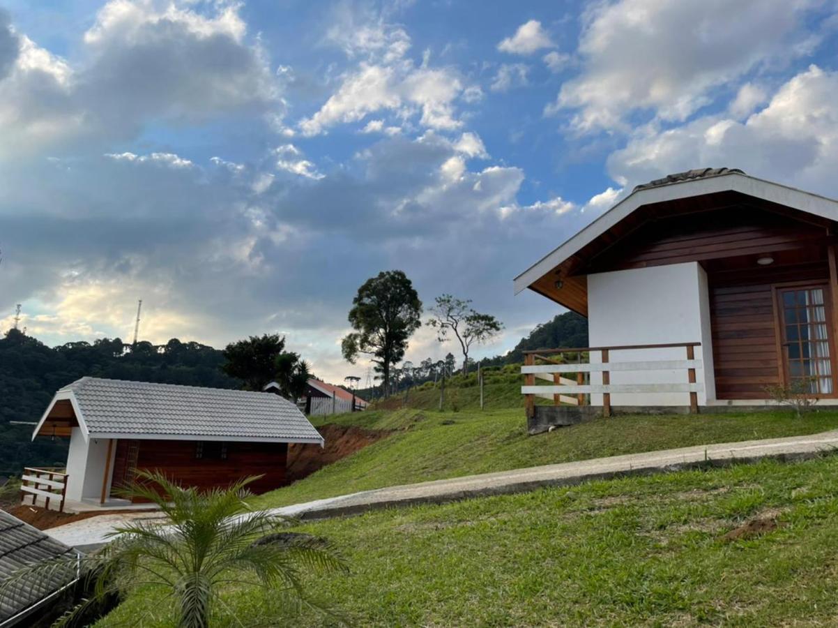 Chalé amanhecer Santo Antônio do Pinhal Exterior foto